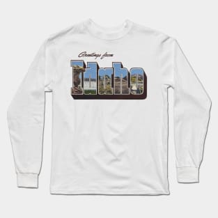 Greetings from Idaho Long Sleeve T-Shirt